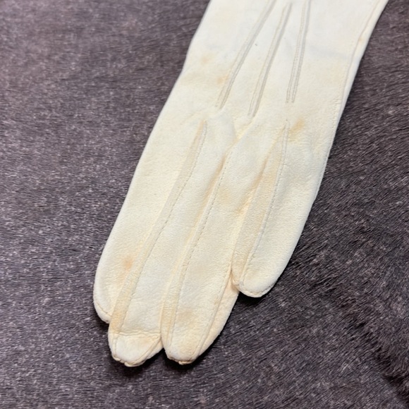 Leather VTG Trimmingham Brothers Bermuda Kid Gloves - Picture 2 of 8